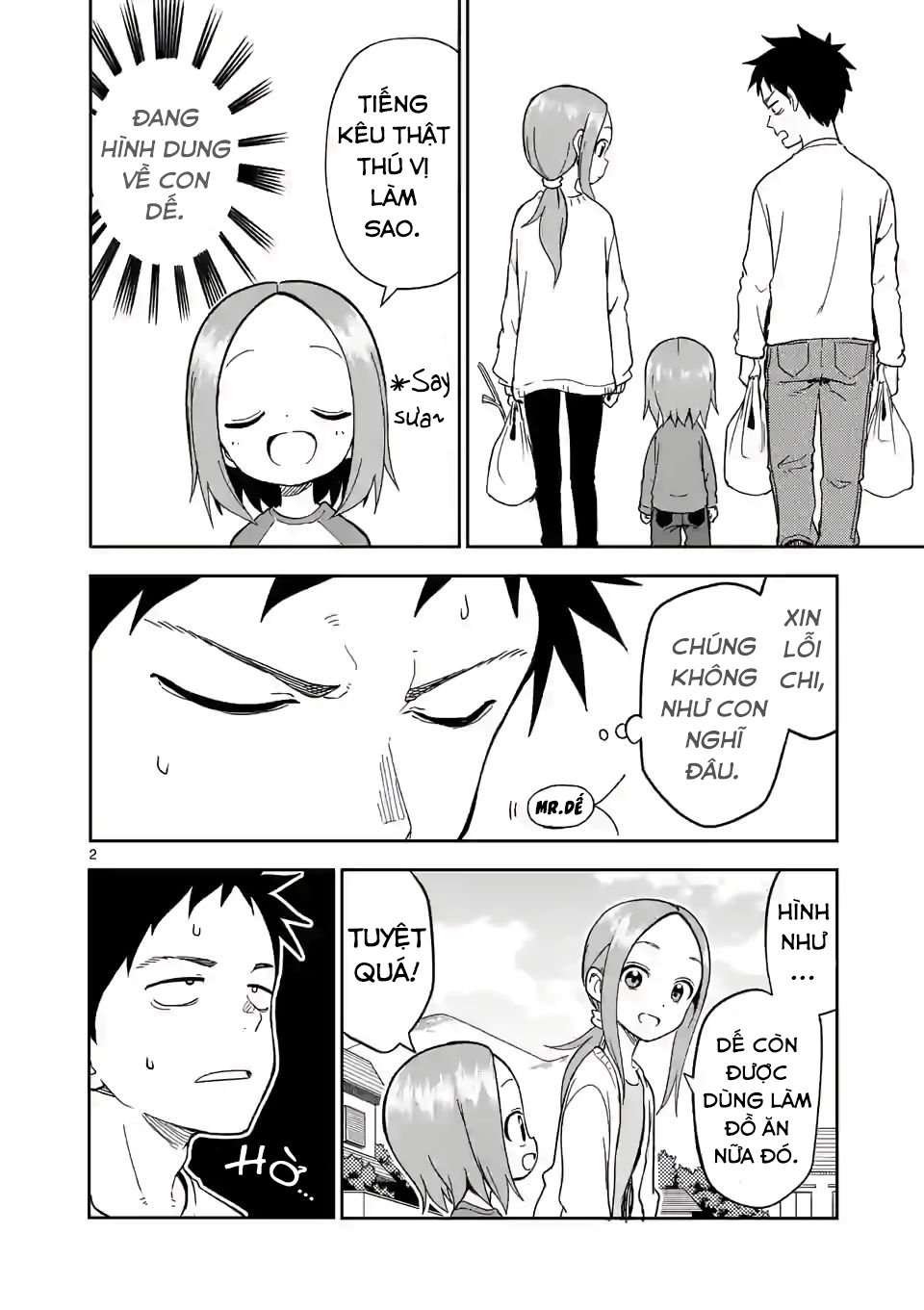 Karakai Jouzu No (Moto) Takagi-San Chapter 201 - Trang 2