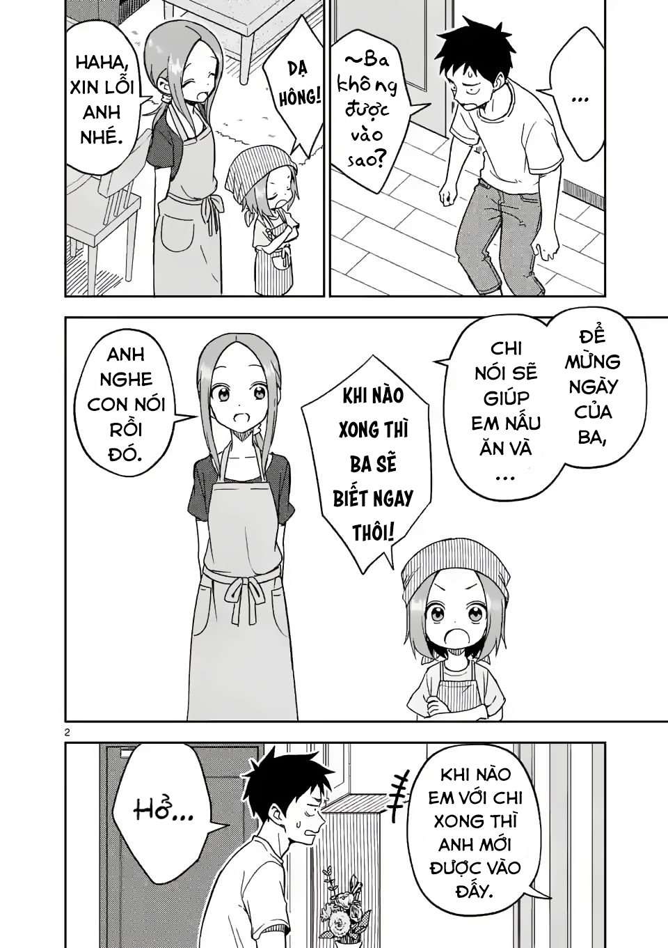 Karakai Jouzu No (Moto) Takagi-San Chapter 191 - Trang 2