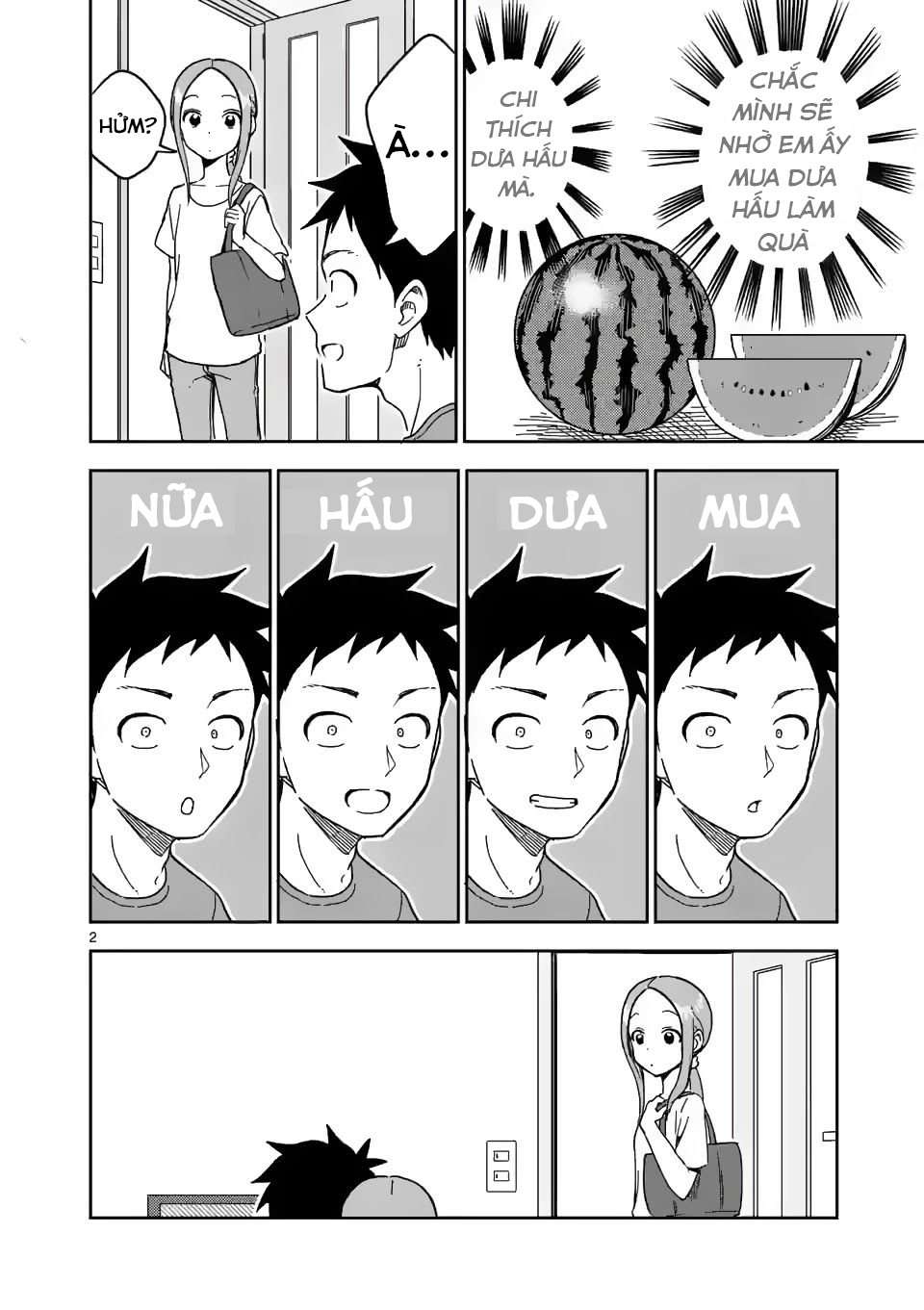 Karakai Jouzu No (Moto) Takagi-San Chapter 189 - Trang 2