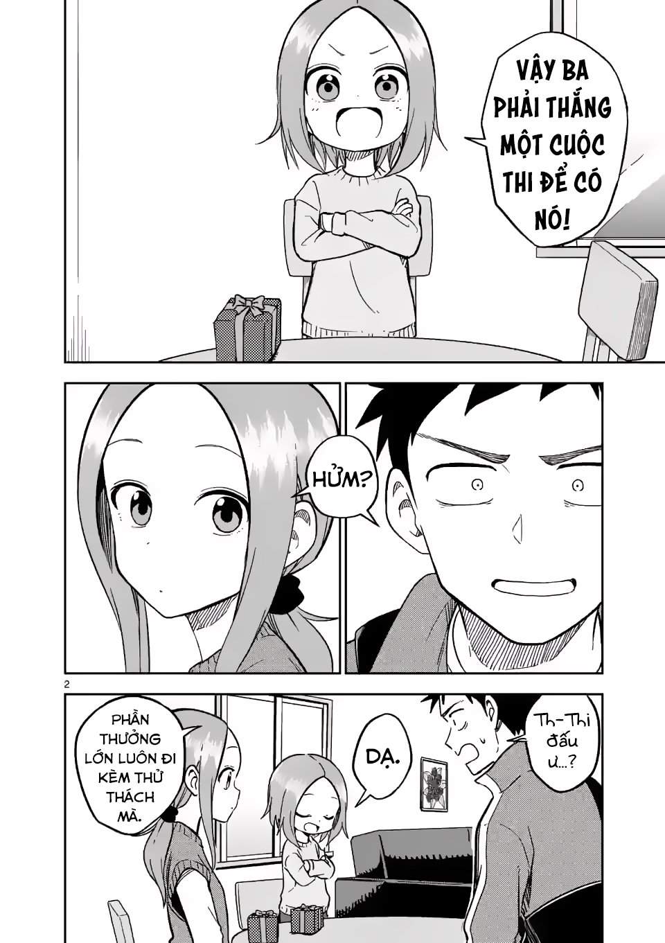 Karakai Jouzu No (Moto) Takagi-San Chapter 173 - Trang 2