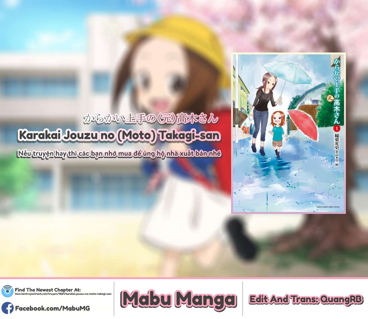 Karakai Jouzu No (Moto) Takagi-San Chapter 165 - Trang 2