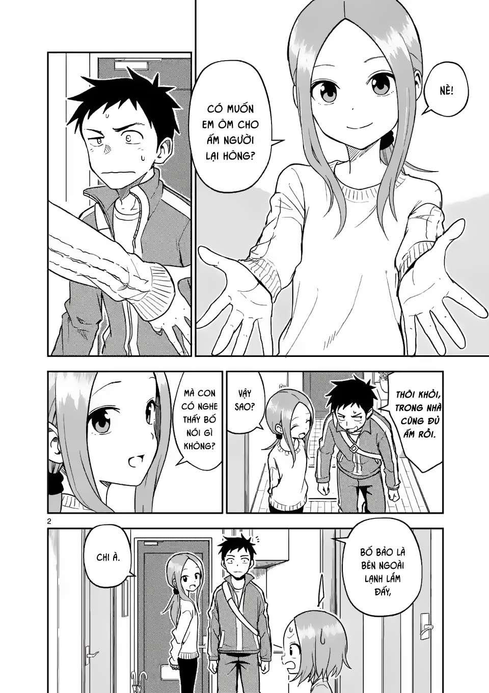 Karakai Jouzu No (Moto) Takagi-San Chapter 165 - Trang 2