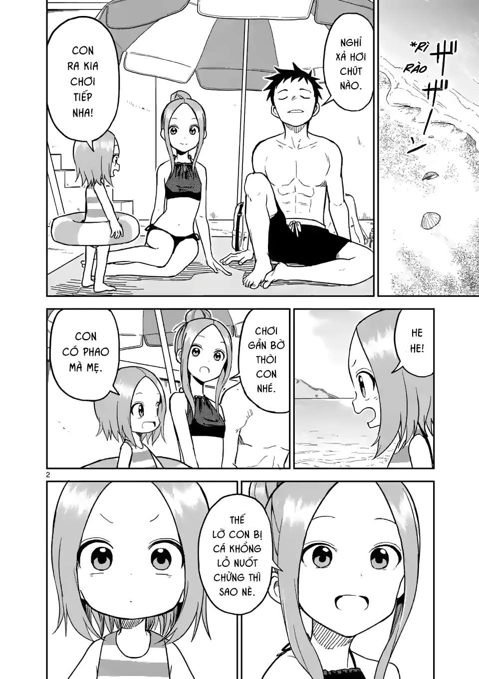 Karakai Jouzu No (Moto) Takagi-San Chapter 150 - Trang 2