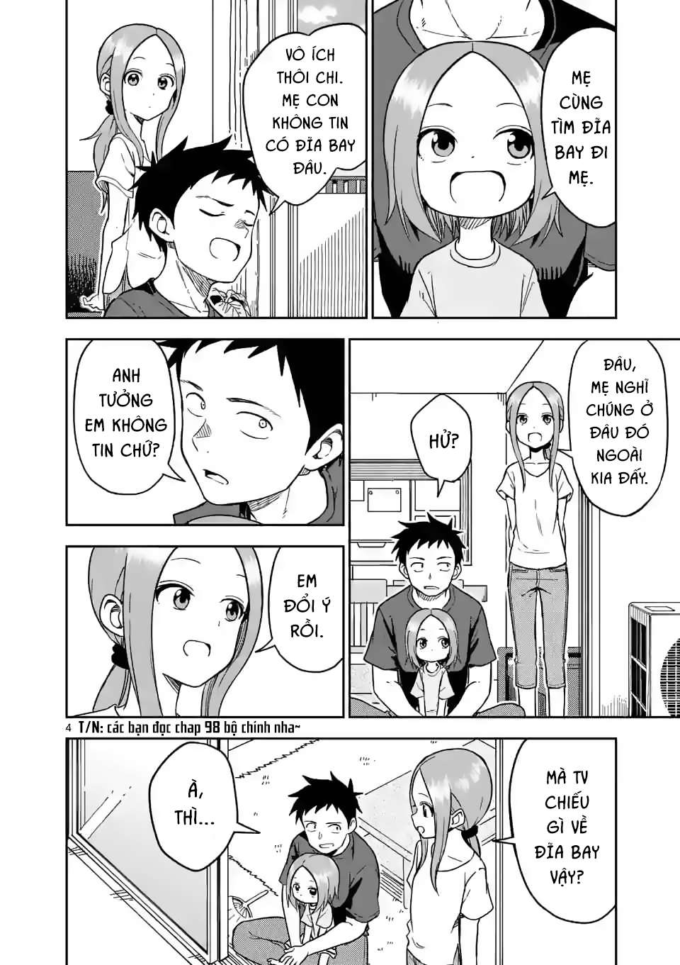 Karakai Jouzu No (Moto) Takagi-San Chapter 145 - Trang 2