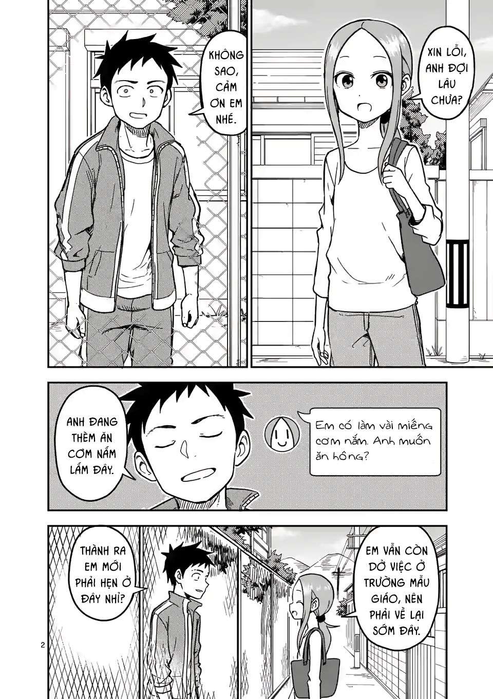 Karakai Jouzu No (Moto) Takagi-San Chapter 136 - Trang 2