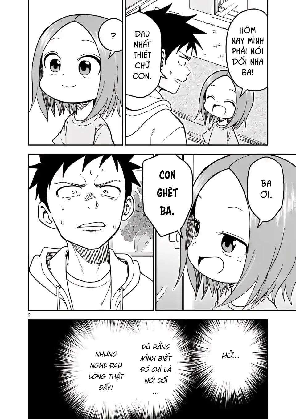 Karakai Jouzu No (Moto) Takagi-San Chapter 130 - Trang 2