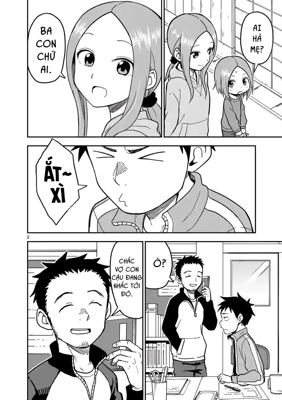 Karakai Jouzu No (Moto) Takagi-San Chapter 129 - Trang 2