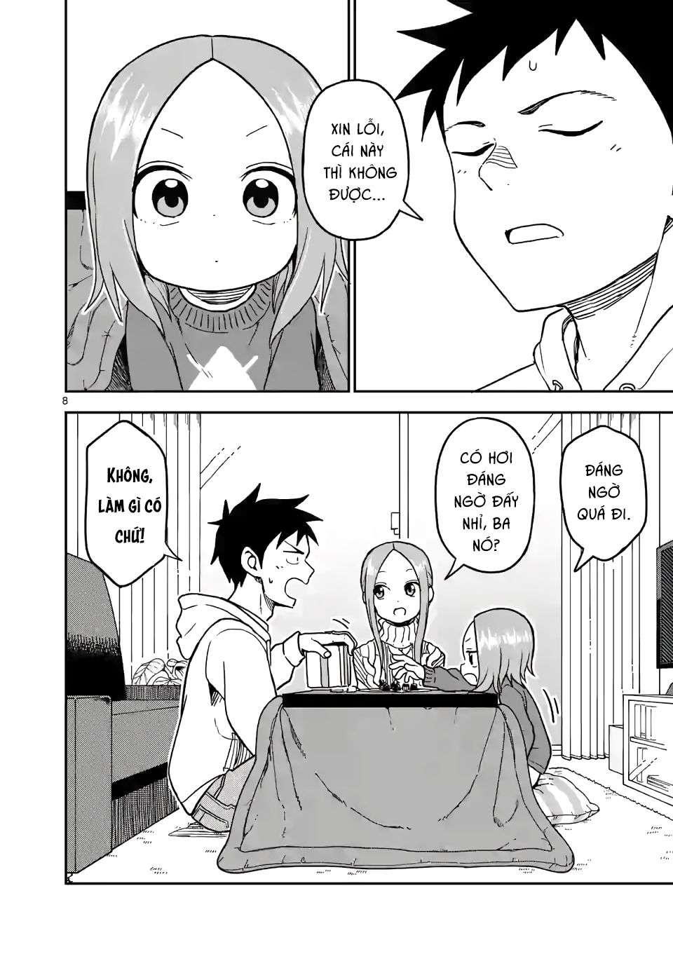 Karakai Jouzu No (Moto) Takagi-San Chapter 122 - Trang 2