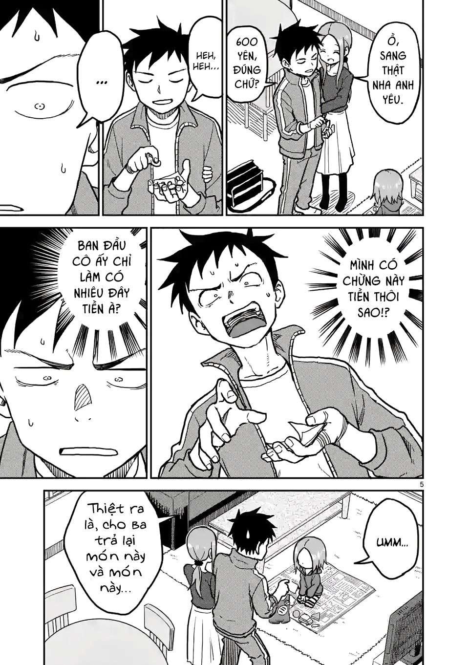 Karakai Jouzu No (Moto) Takagi-San Chapter 111 - Trang 2