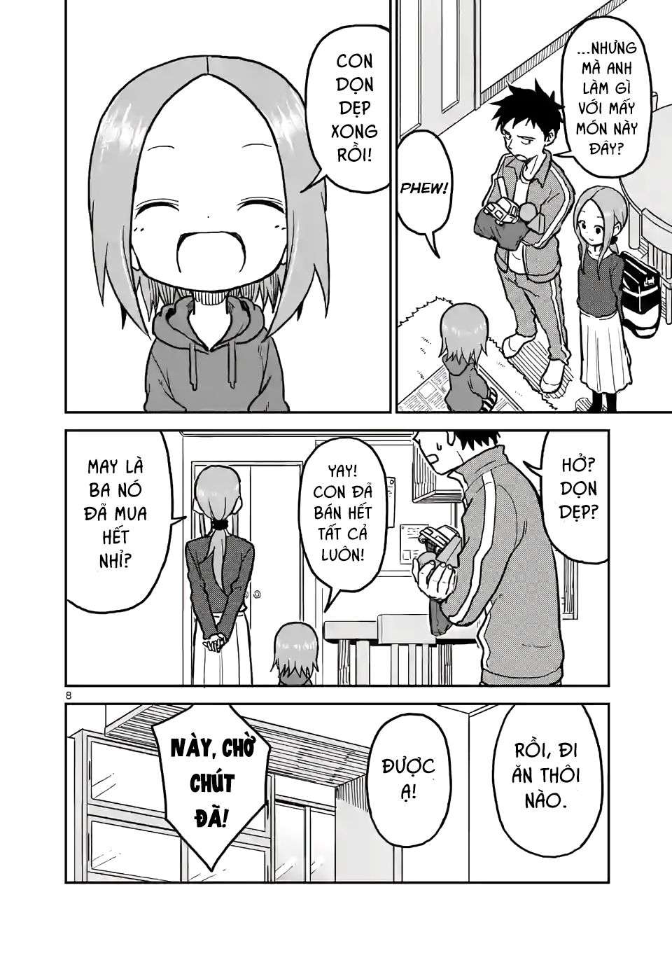 Karakai Jouzu No (Moto) Takagi-San Chapter 111 - Trang 2