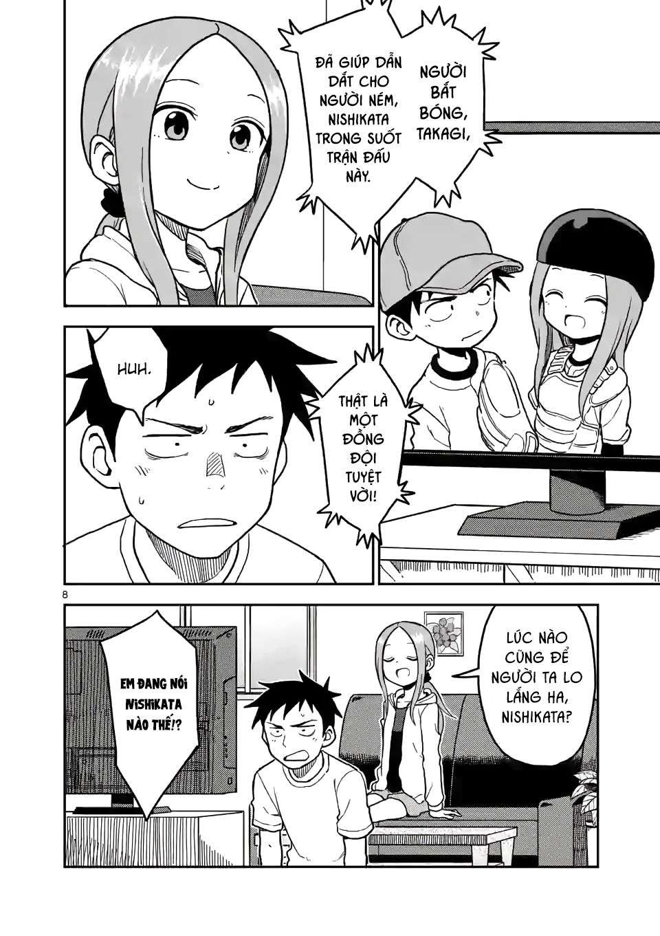 Karakai Jouzu No (Moto) Takagi-San Chapter 109 - Trang 2