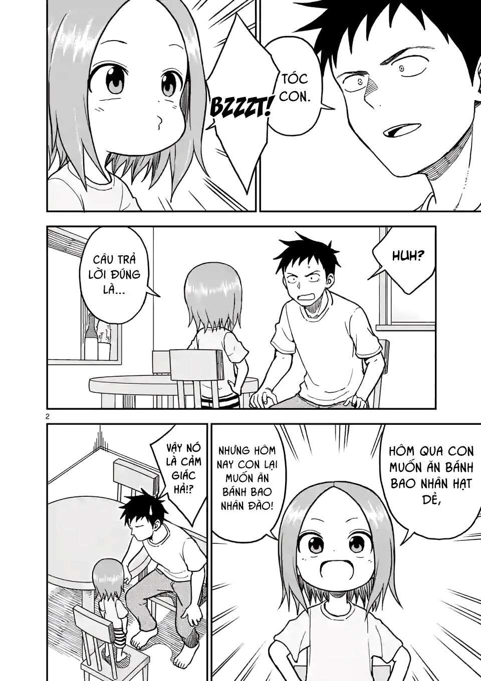 Karakai Jouzu No (Moto) Takagi-San Chapter 107 - Trang 2