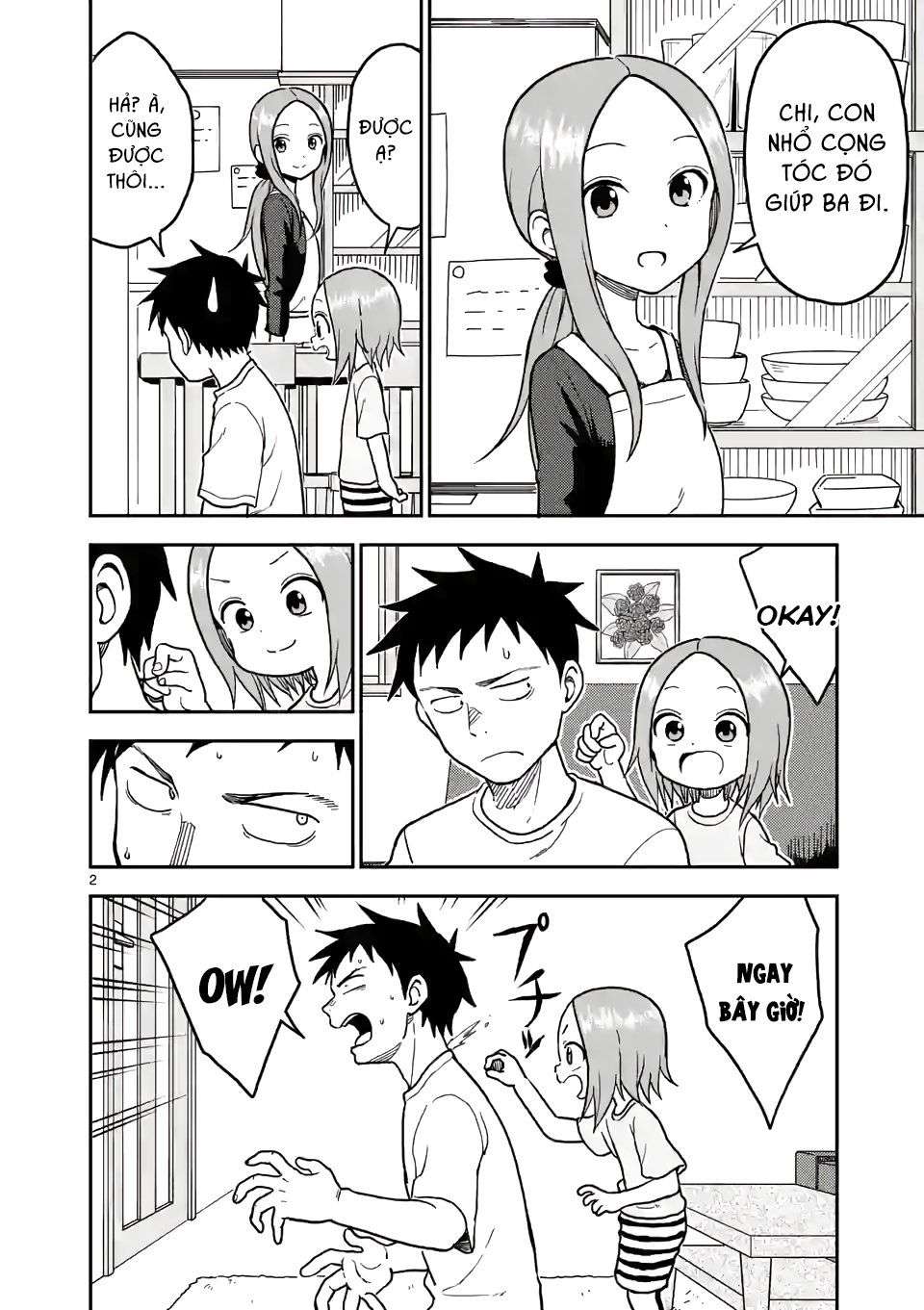 Karakai Jouzu No (Moto) Takagi-San Chapter 105 - Trang 2