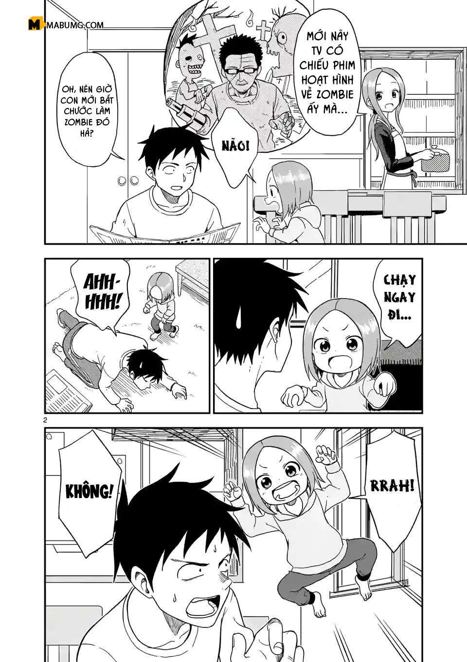 Karakai Jouzu No (Moto) Takagi-San Chapter 63 - Trang 2