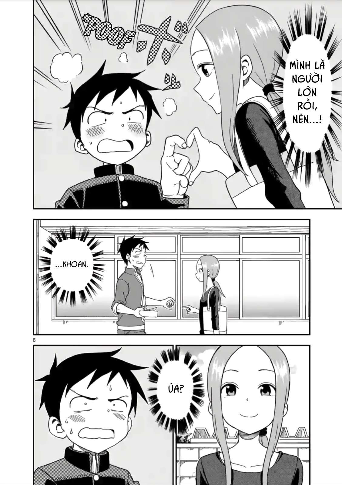 Karakai Jouzu No (Moto) Takagi-San Chapter 60 - Trang 2