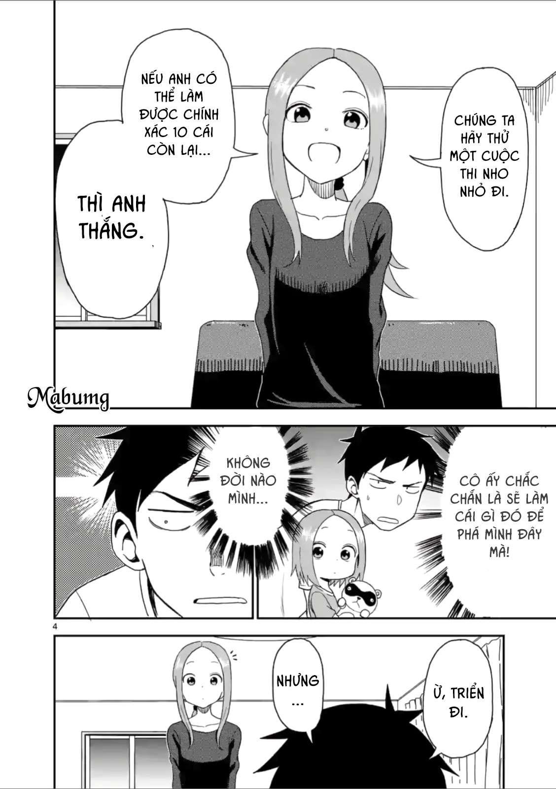 Karakai Jouzu No (Moto) Takagi-San Chapter 57 - Trang 2