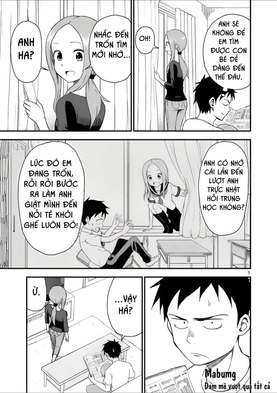 Karakai Jouzu No (Moto) Takagi-San Chapter 41 - Trang 2