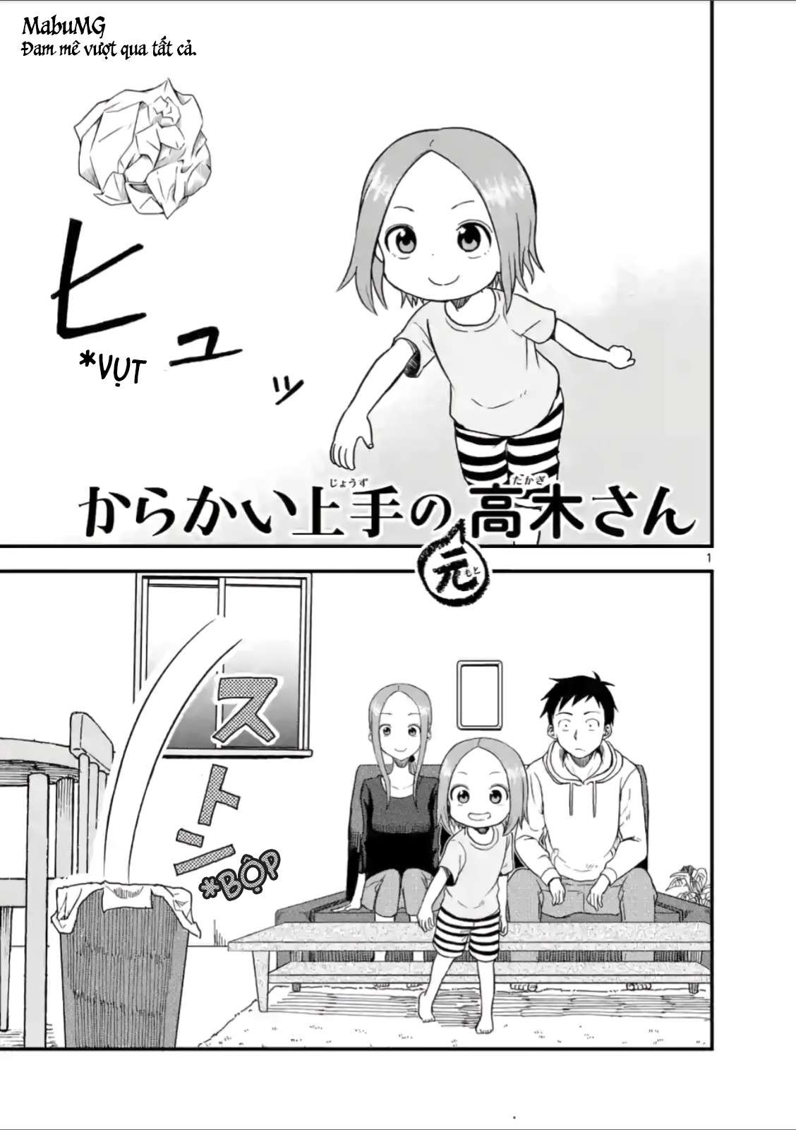 Karakai Jouzu No (Moto) Takagi-San Chapter 38 - Trang 2