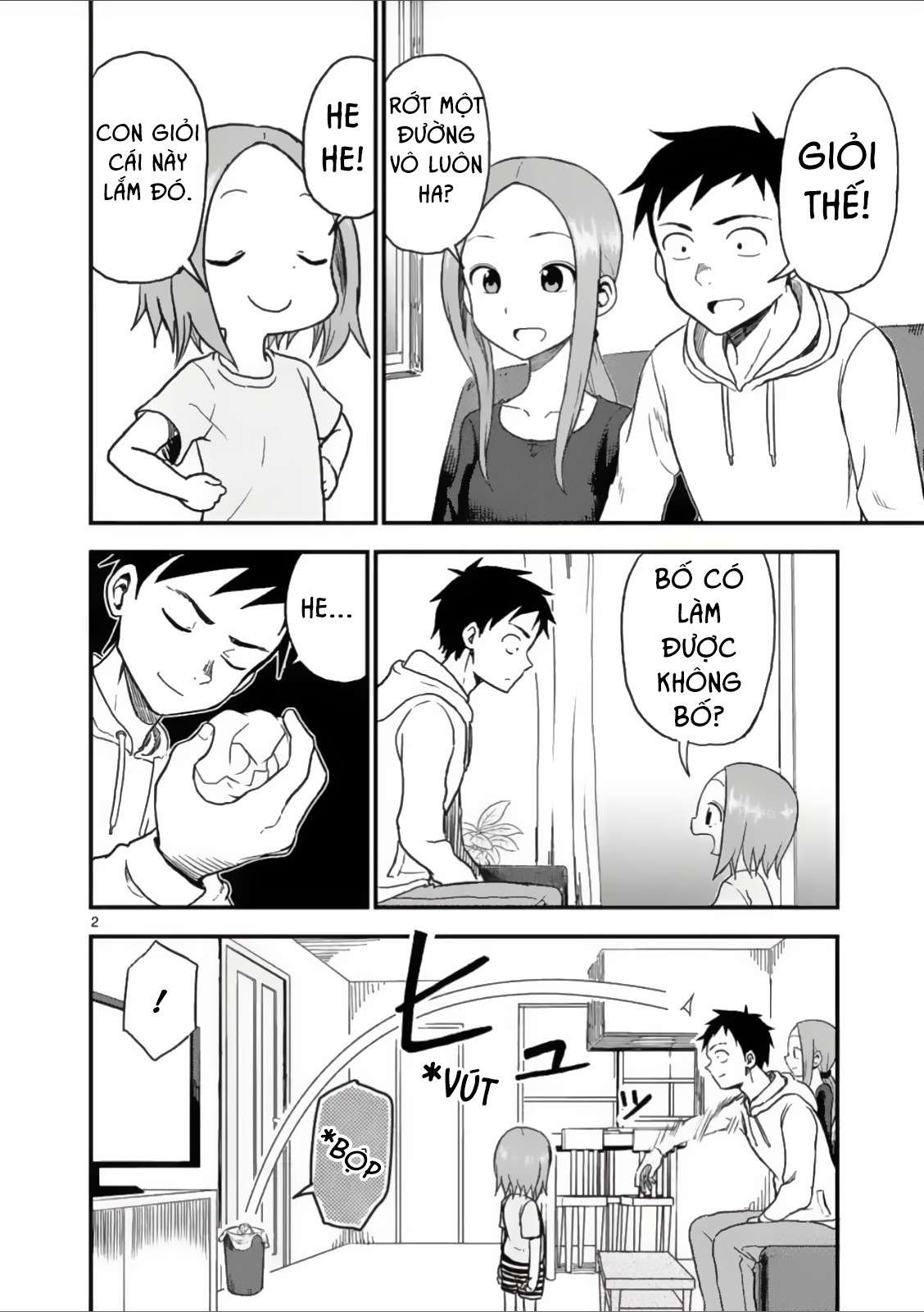 Karakai Jouzu No (Moto) Takagi-San Chapter 38 - Trang 2