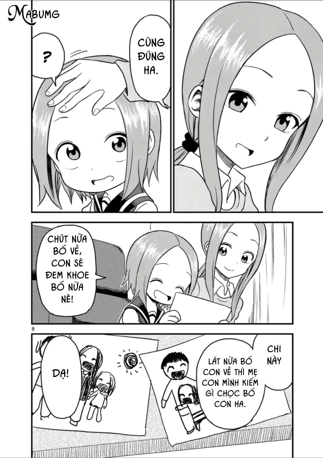 Karakai Jouzu No (Moto) Takagi-San Chapter 24 - Trang 2