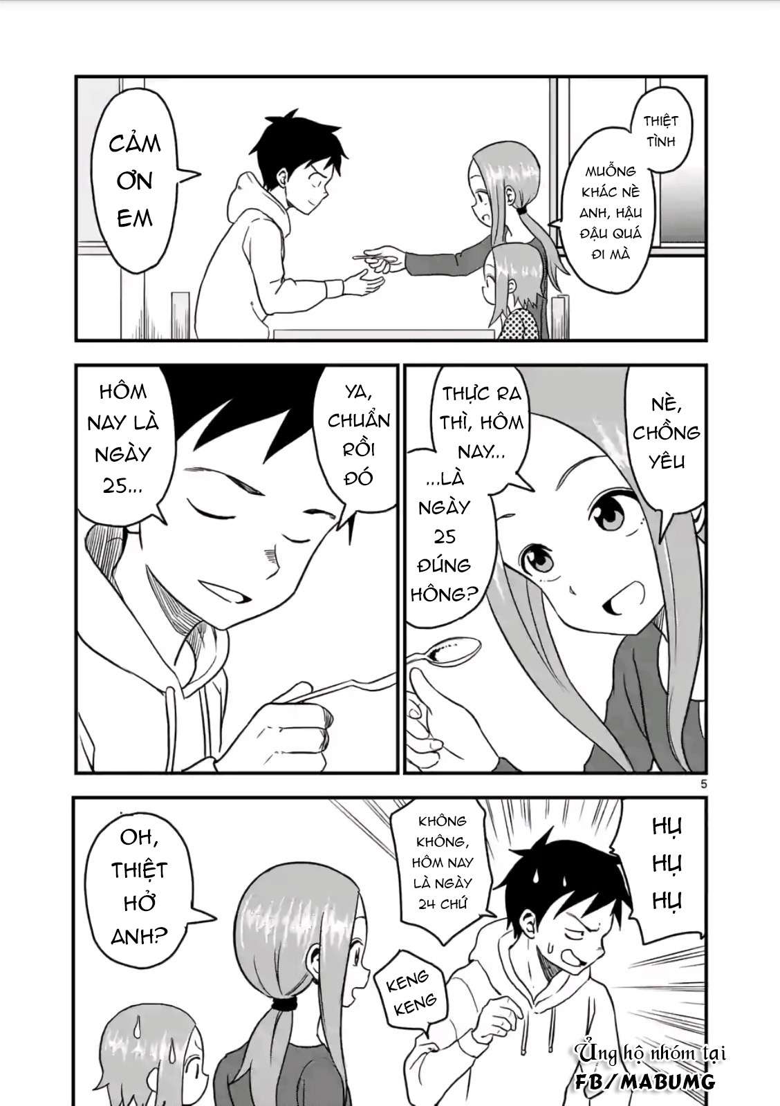 Karakai Jouzu No (Moto) Takagi-San Chapter 19 - Trang 2