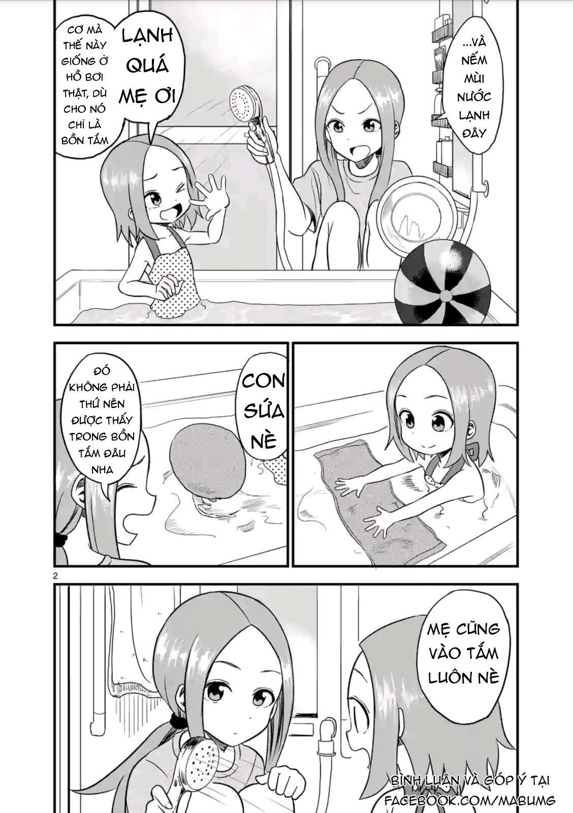 Karakai Jouzu No (Moto) Takagi-San Chapter 10 - Trang 2