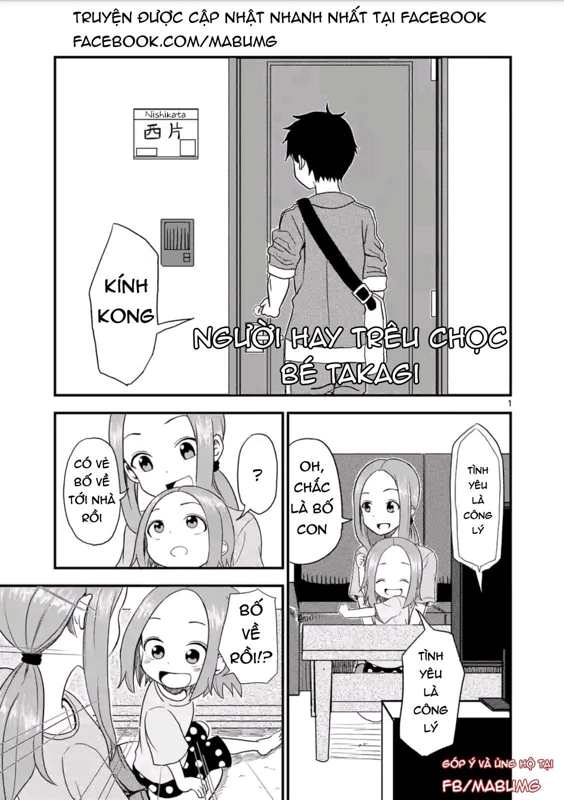 Karakai Jouzu No (Moto) Takagi-San Chapter 7 - Trang 2