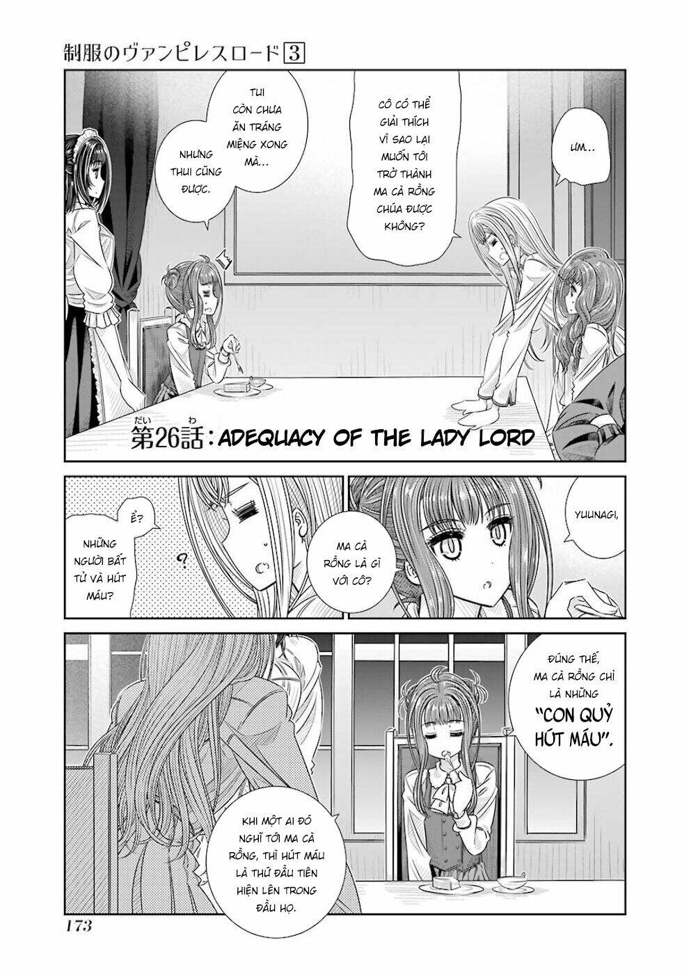 Seifuku No Vampiress Lord Chapter 26 - Trang 2