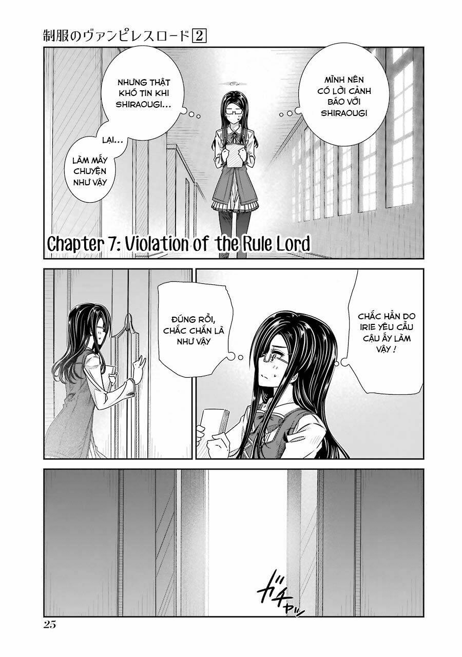 Seifuku No Vampiress Lord Chapter 7 - Trang 2