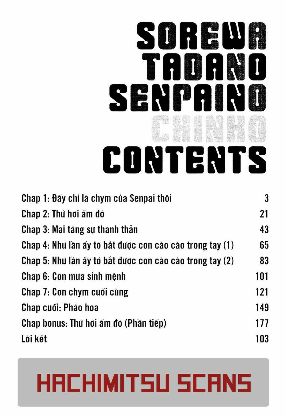 Sore Wa Tada No Senpai No Chinko Chapter 1 - Trang 2