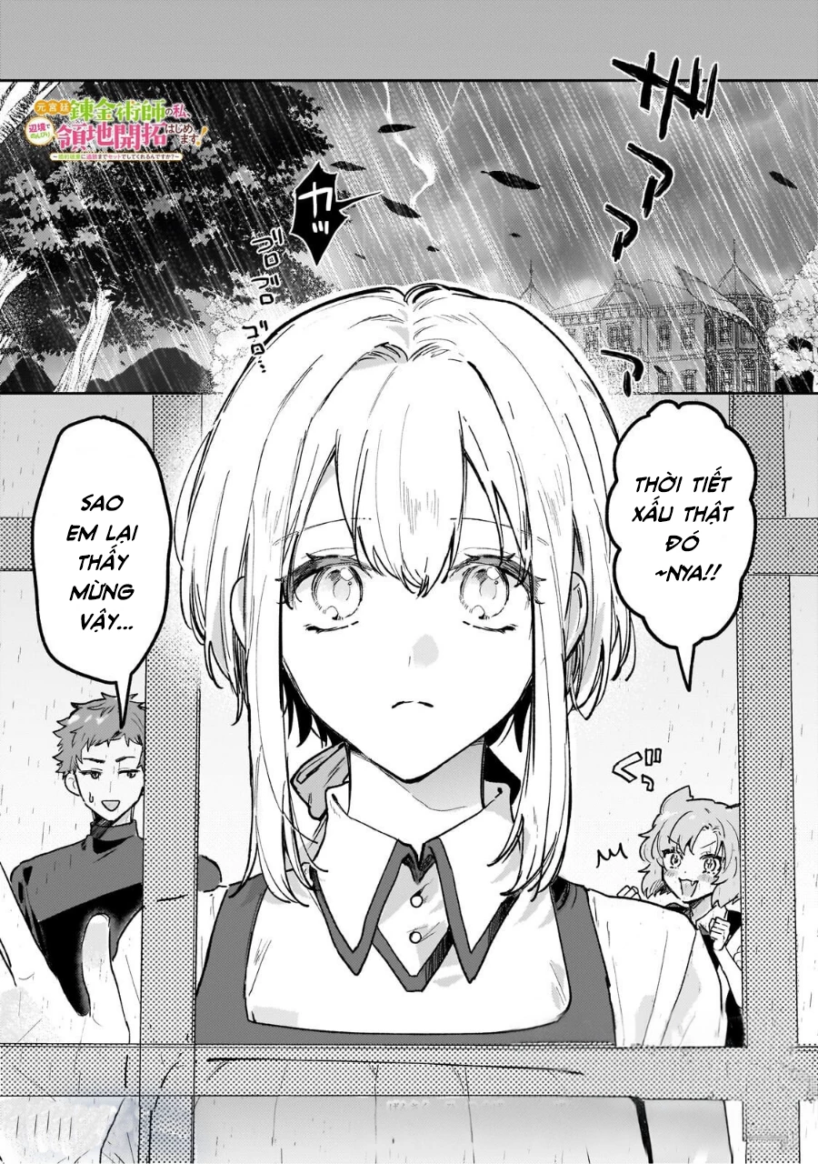 Moto Kyuutei Renkinjutsushi No Watashi, Henkyou De Nonbiri Ryouchi Kaitaku Hajimemasu! Chapter 12 - Trang 2