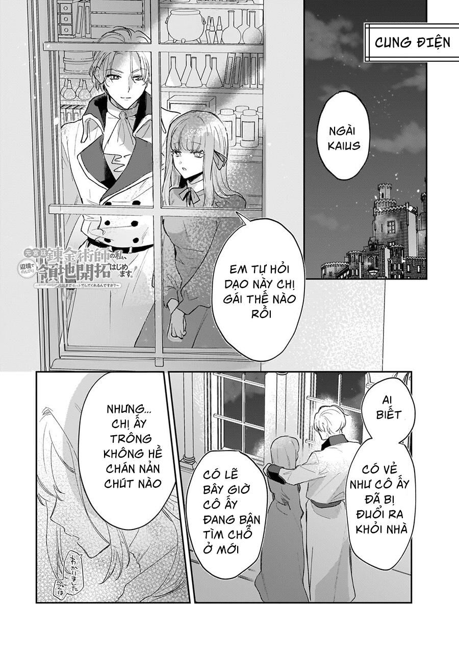 Moto Kyuutei Renkinjutsushi No Watashi, Henkyou De Nonbiri Ryouchi Kaitaku Hajimemasu! Chapter 3 - Trang 2