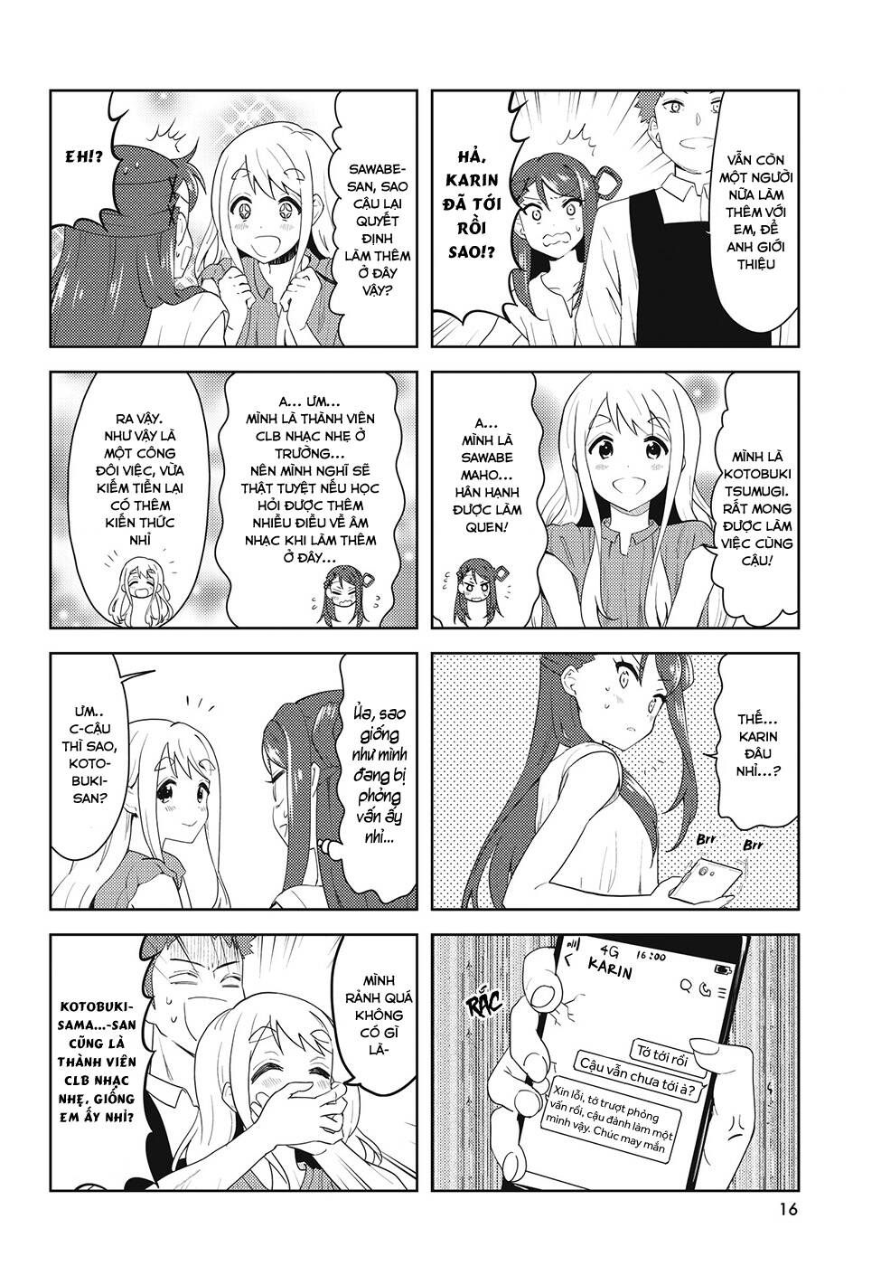 K-On Shuffle Chapter 42 - Trang 2