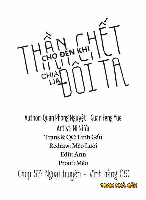 Cho Đến Khi Thần Chết Chia Lìa Đôi Ta Chapter 57 - Trang 2