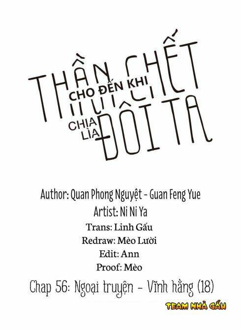 Cho Đến Khi Thần Chết Chia Lìa Đôi Ta Chapter 56 - Trang 2