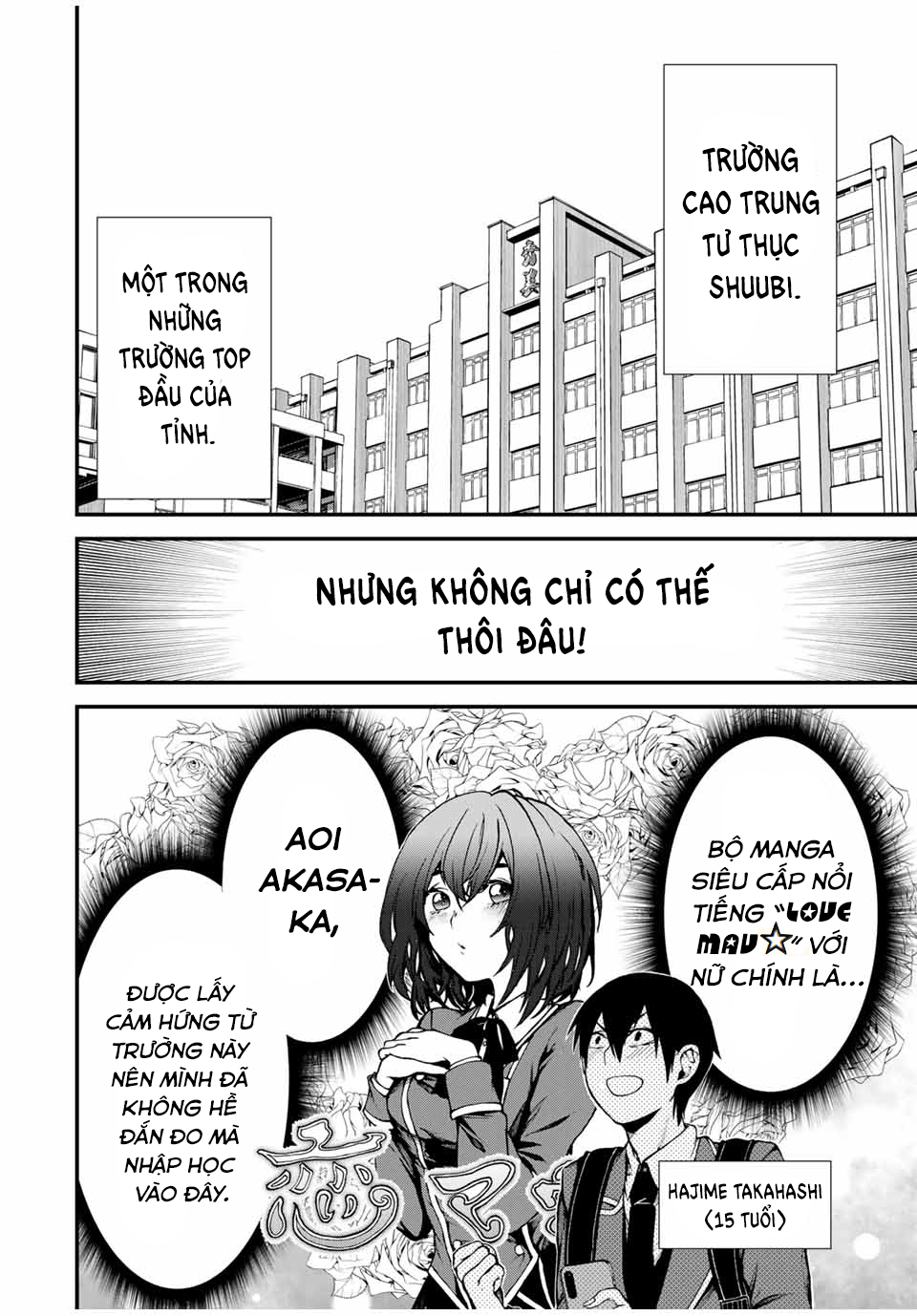 Cô Bạn Bàn Bên Kurokawa Chapter 1 - Trang 2