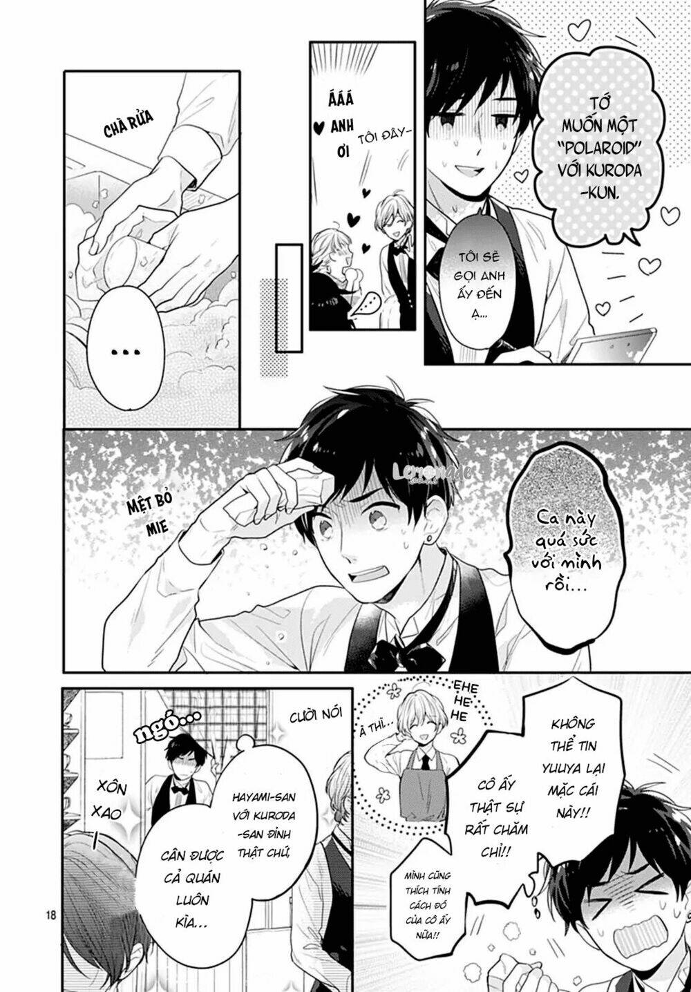 Soko No Koisuru Baitosho-Kun Chapter 2 - Trang 2