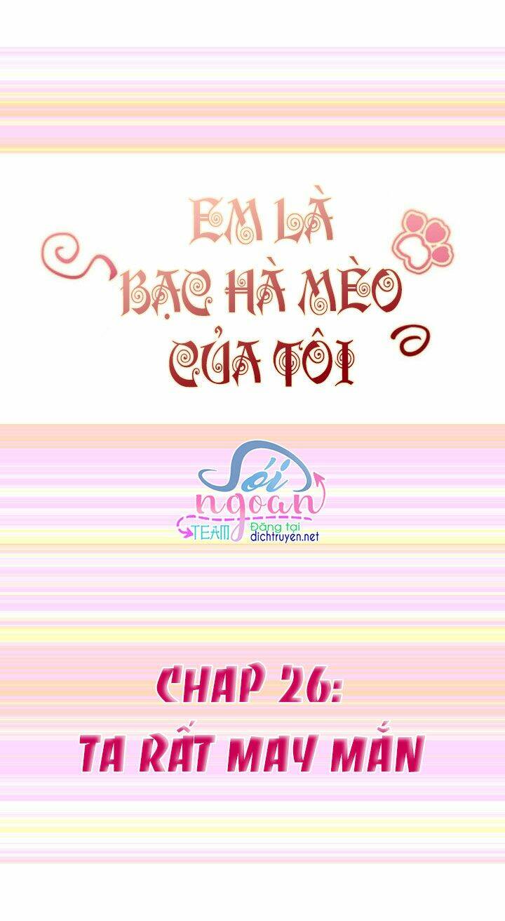 Em Là Bạc Hà Mèo Của Tôi Chapter 26 - Trang 2