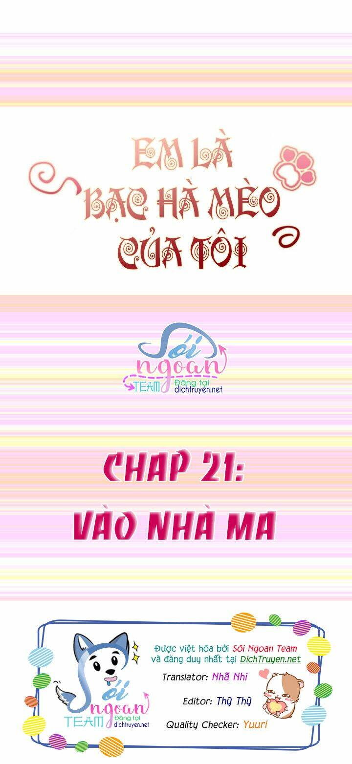 Em Là Bạc Hà Mèo Của Tôi Chapter 21 - Trang 2