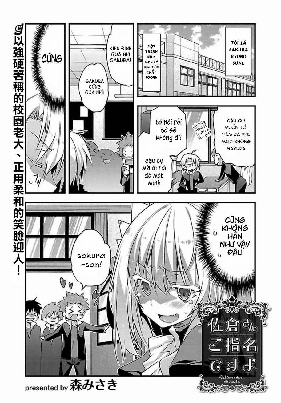 Sakura-San Goshimei Desu Yo Chapter 3 - Trang 2