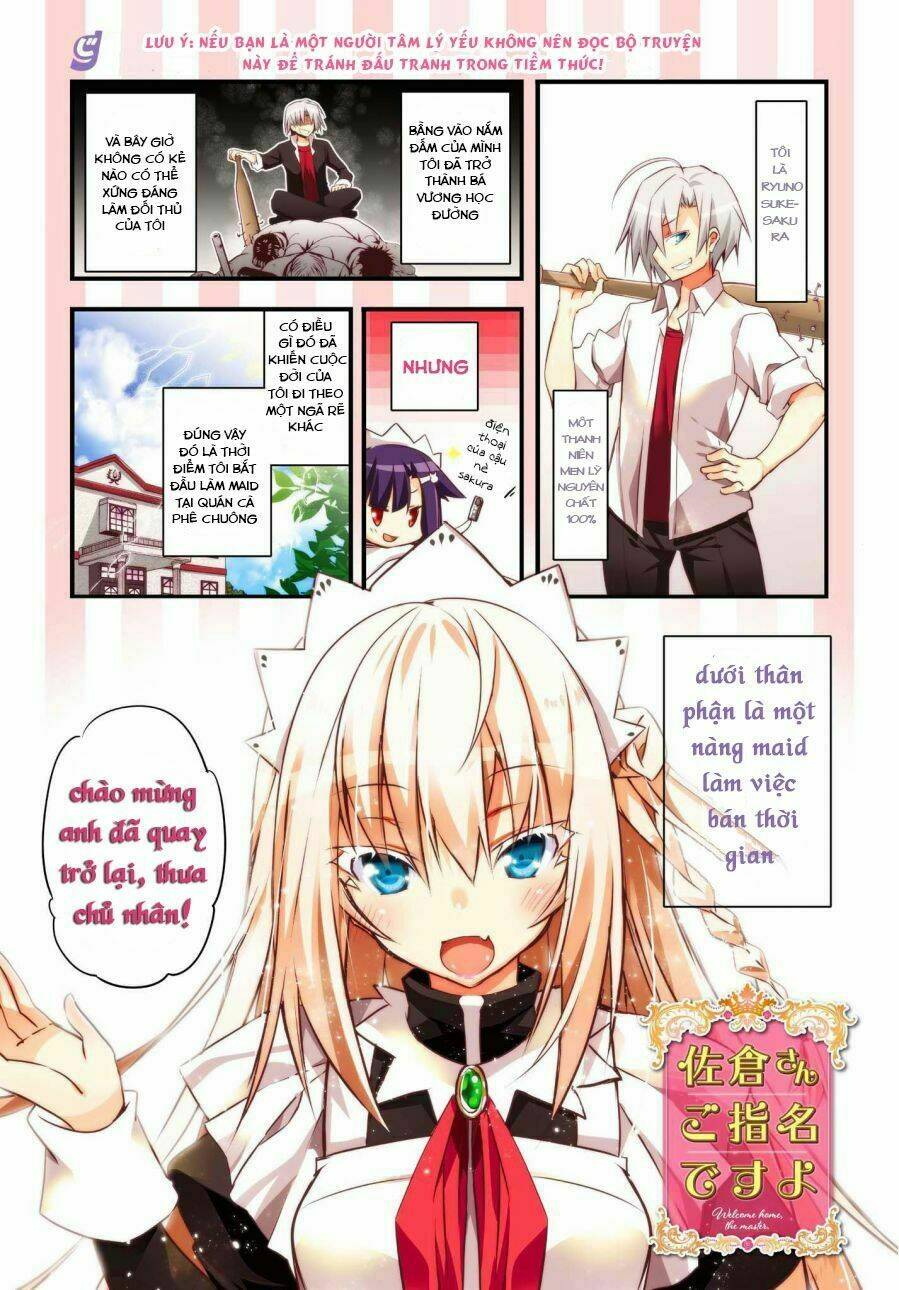 Sakura-San Goshimei Desu Yo Chapter 1 - Trang 2