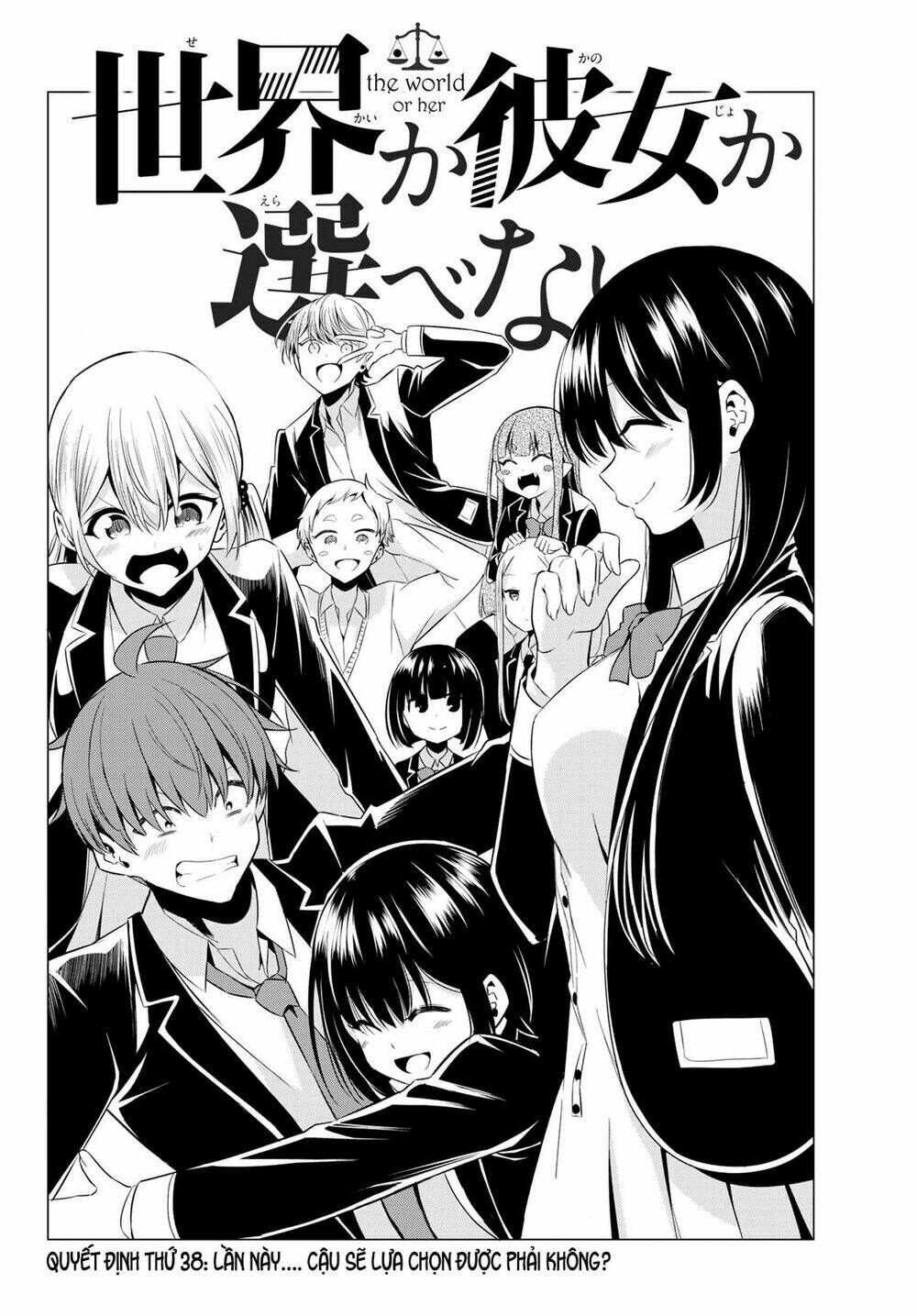 Sekai Ka Kanojo Ka Erabenai Chapter 38 - Trang 2