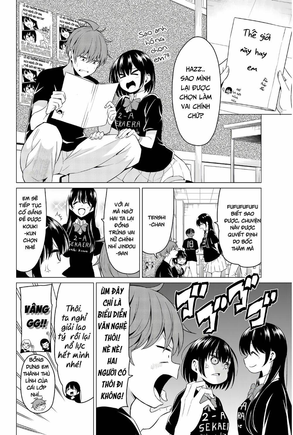 Sekai Ka Kanojo Ka Erabenai Chapter 26 - Trang 2