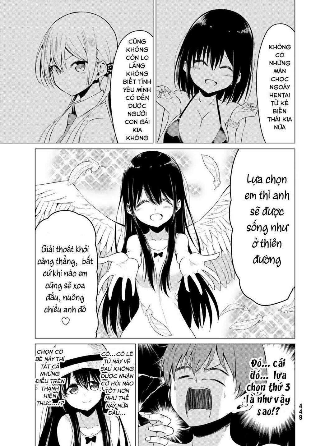 Sekai Ka Kanojo Ka Erabenai Chapter 20 - Trang 2