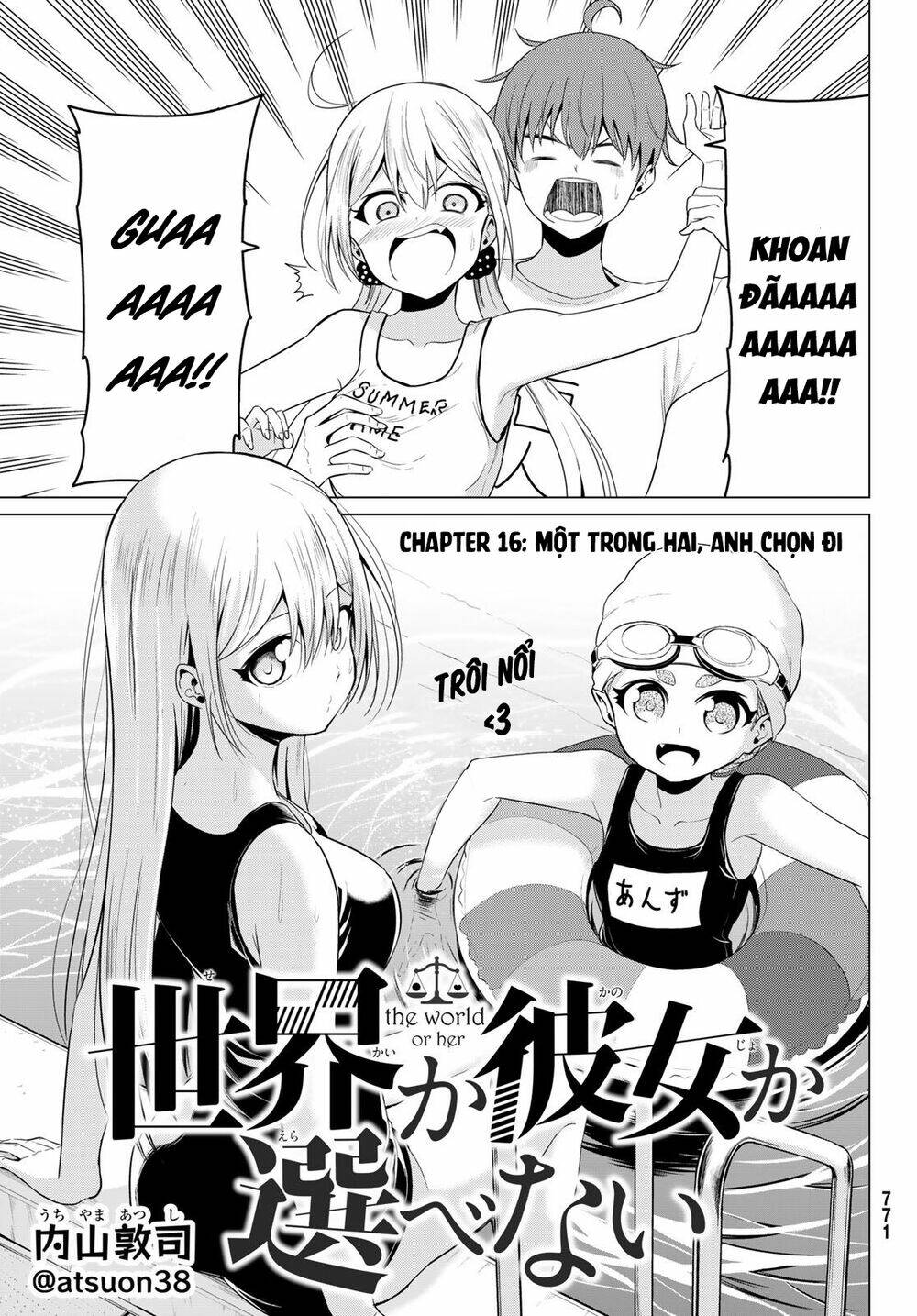 Sekai Ka Kanojo Ka Erabenai Chapter 16 - Trang 2