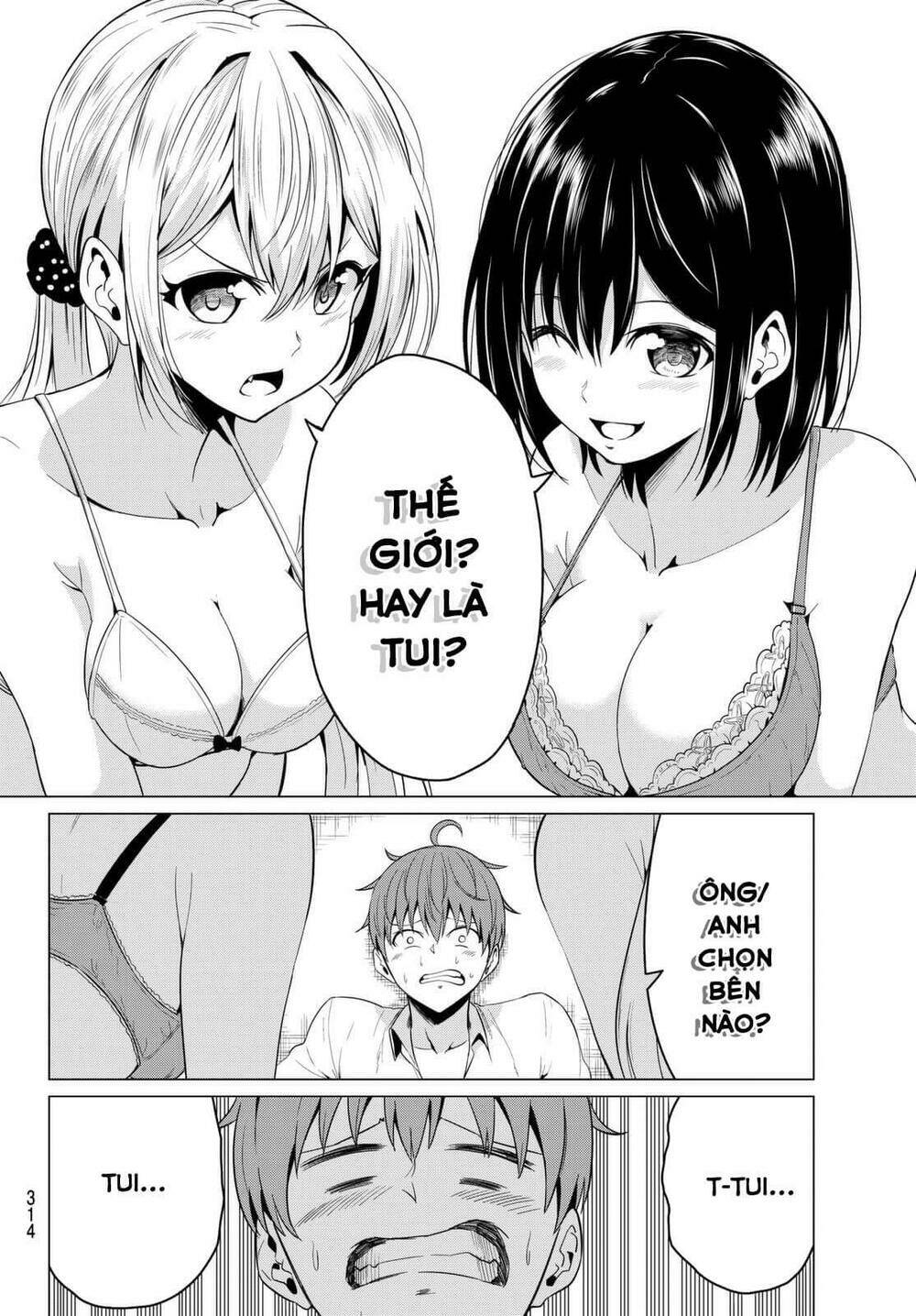 Sekai Ka Kanojo Ka Erabenai Chapter 9.5 - Trang 2