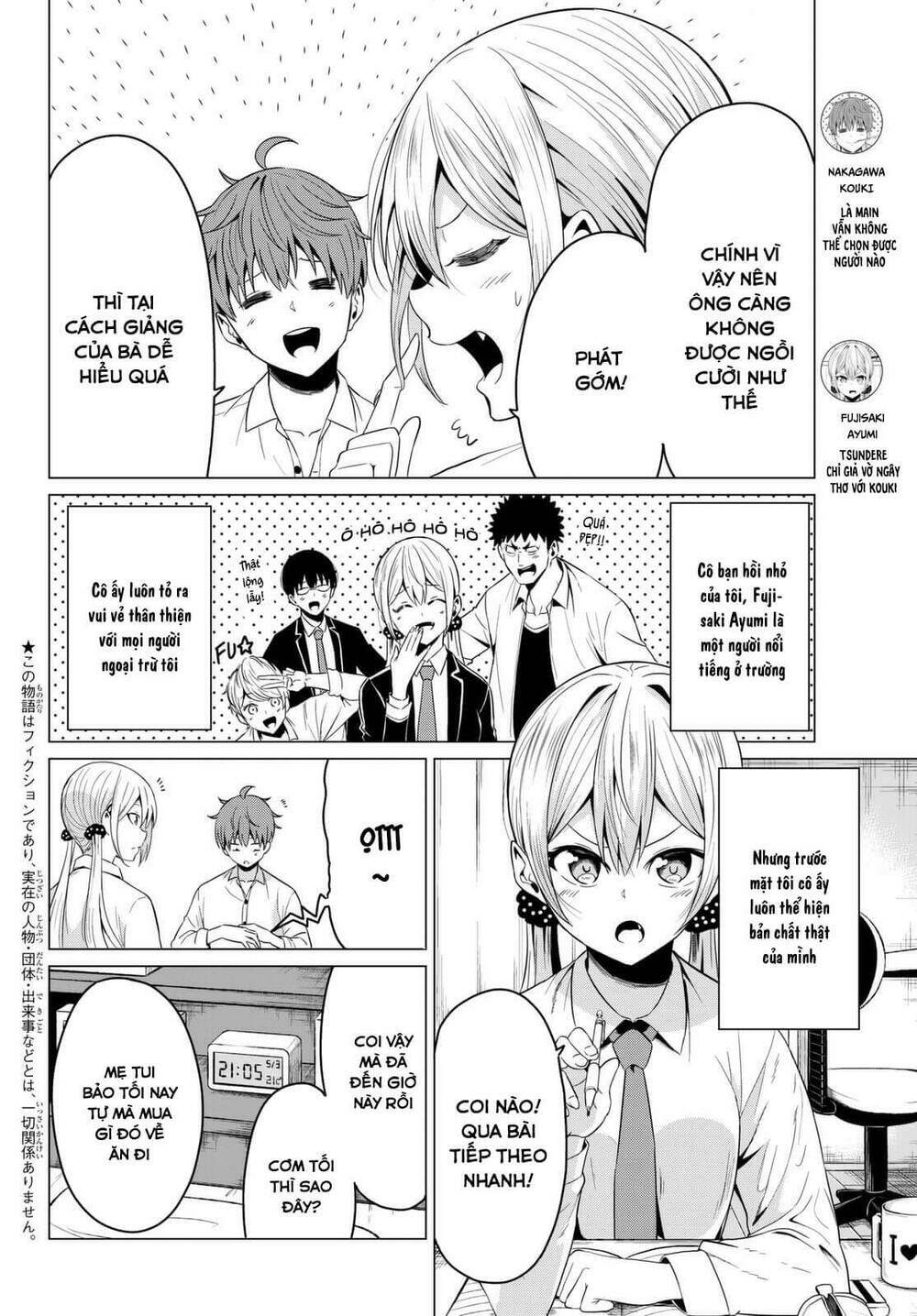 Sekai Ka Kanojo Ka Erabenai Chapter 9.5 - Trang 2