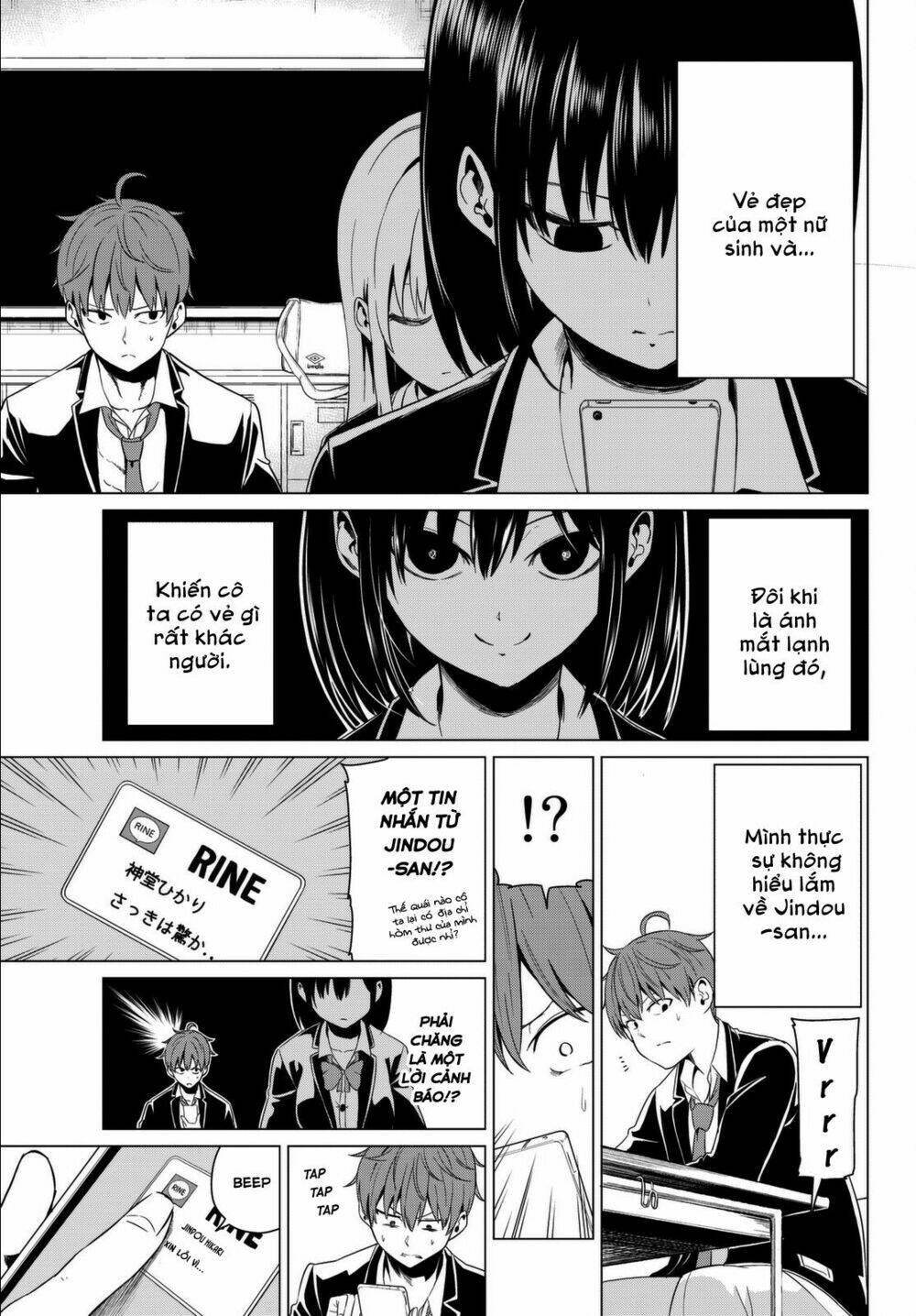 Sekai Ka Kanojo Ka Erabenai Chapter 5 - Trang 2