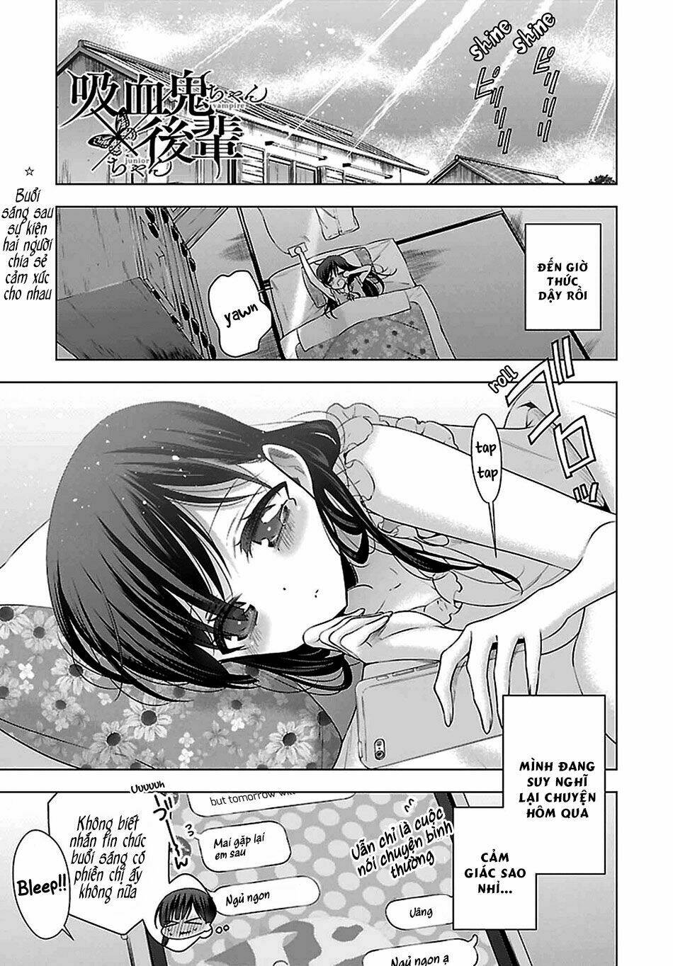 Kyuuketsuki-Chan To Kouhai-Chan Chapter 9 - Trang 2