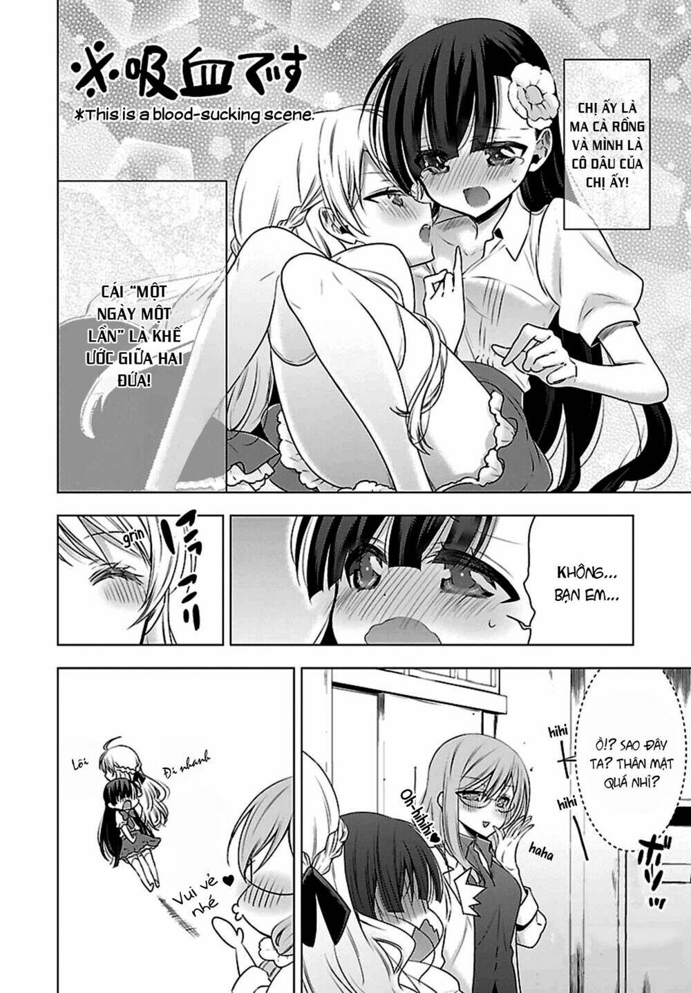 Kyuuketsuki-Chan To Kouhai-Chan Chapter 7.5 - Trang 2